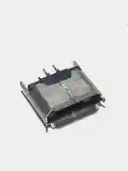 10 штук Гнездо micro-USB 5конт (заднее крепление 2 крепежа, long pin 3+2)