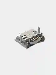 10 штук Гнездо micro-USB 5конт smd (нижнее крепление, 4 крепежа в плату)