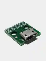 10 штук Гнездо micro-USB на плате разъем микроюсб для диагностики