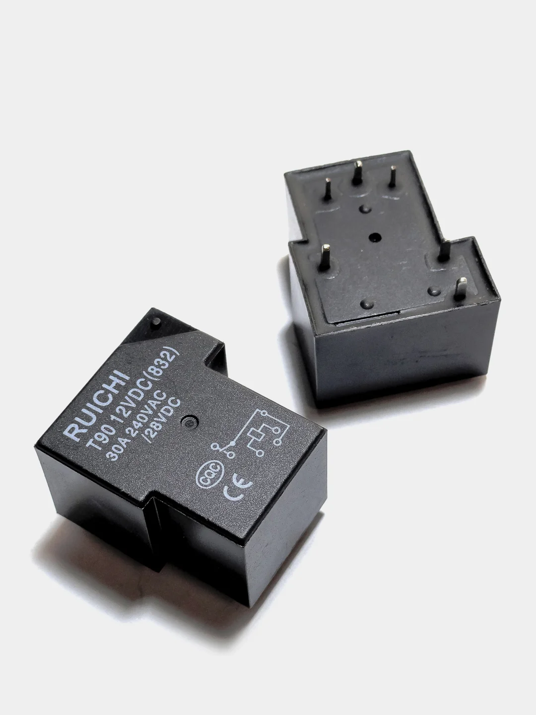 Реле, 12 вольт, T90, 6PIN, 12VDC, 30A, SLA-12VDC-SL-С