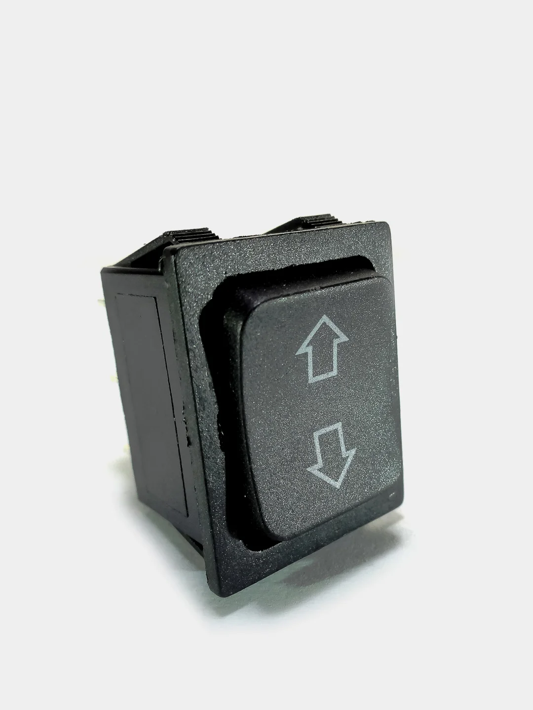 Переключатель клавишный, без фиксации, RS-223-4C, черный