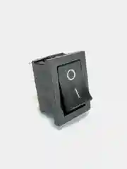 Переключатель клавишный KCD1-101-C черный