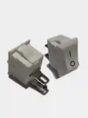 Переключатель клавишный KCD1-101-C2, белый