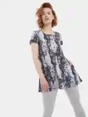 Серый костюм,комплект женский,домашний: туника и бриджи. Lilians