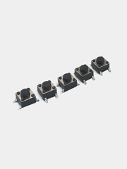 Кнопка тактовая 6*6*5 мм SMD IT-1102WA (5 штук)