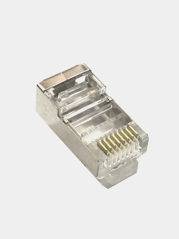 10 штук Коннектор RJ45 экранированный, интернет разъем, RJ-45