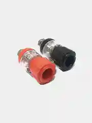 Гнездо "банан" 10-0064 2шт (красный + черный)