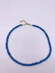 Синий чокер