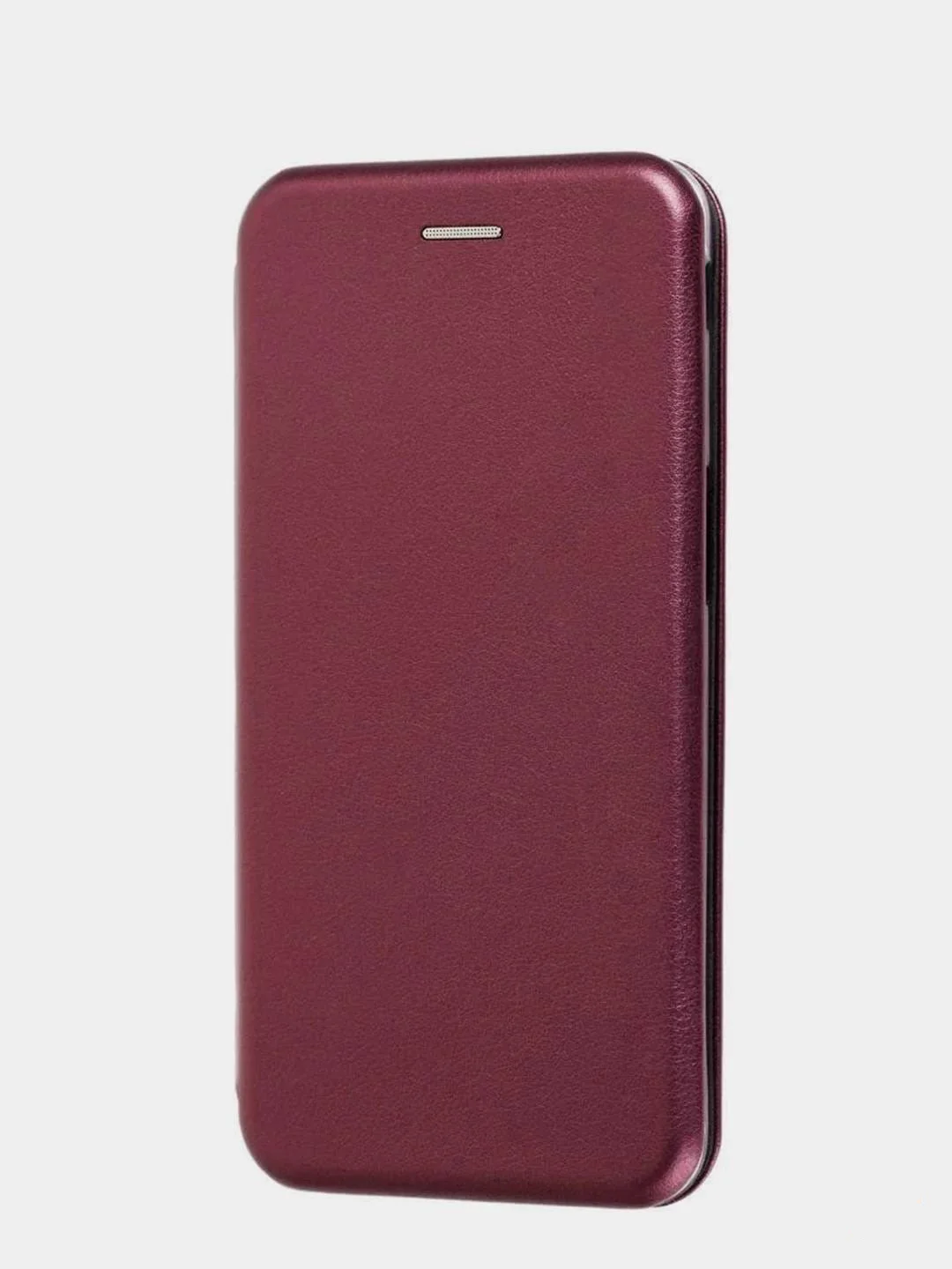 Багровый чехол книжка Honor 7x