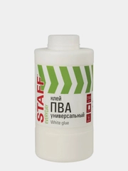 Клей ПВА универсальный 2,3 кг (бумага, картон, дерево), STAFF, 606433