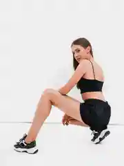 Спортивные женские шорты на подкладке