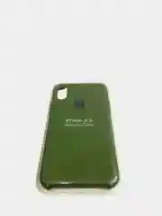 Зеленый чехол Apple Sillicone Case для iPhone XS