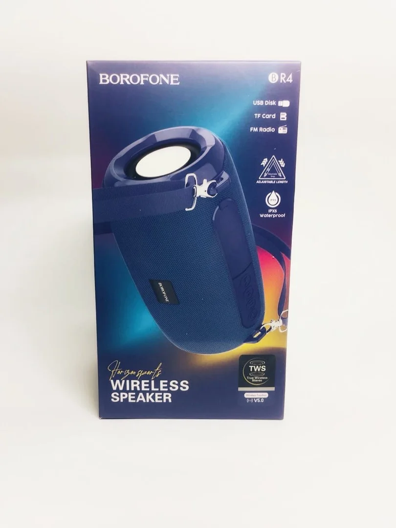 Красный беспроводная колонка Borofone BR4