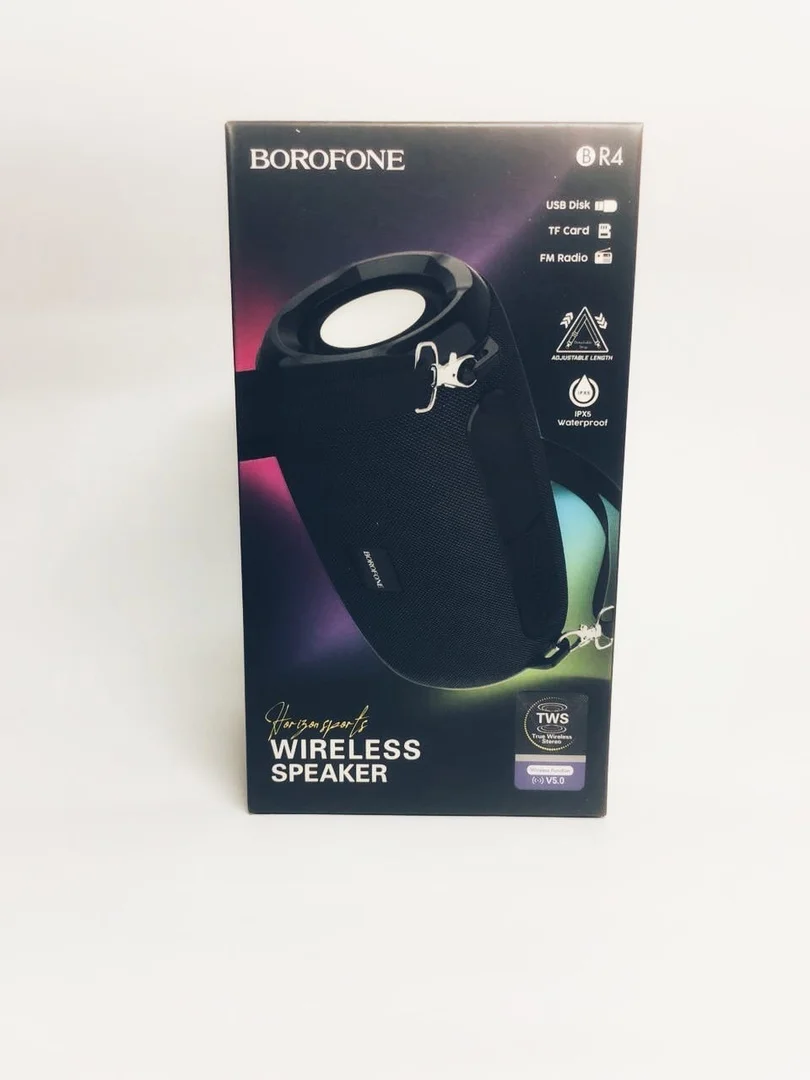 Красный беспроводная колонка Borofone BR4