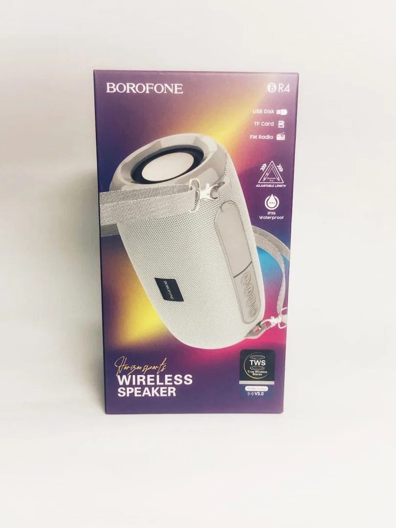 Красный беспроводная колонка Borofone BR4