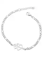 Серебряный браслет Radiance сердечки