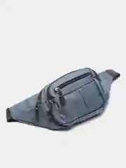 Синий сумка поясная
