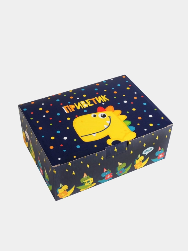 Коробка детская "Приветик!", 26 х 19 х 10 см