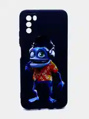Хаки чехол силиконовый с принтом Xiaomi Poco M3