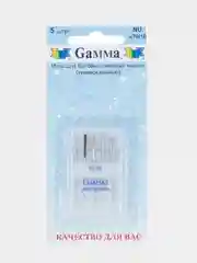 Иглы для швейных машин "Gamma" NU № 70 универсальные 5 шт в блистере