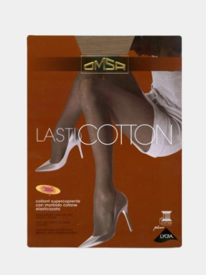 Колготки женские с хлопком Omsa Lasticotton