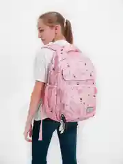 Розовый рюкзак