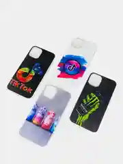 Белый чехол Apple iPhone 12 Mini (5.4) силиконовый с рисунком