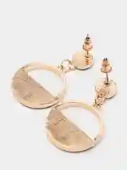 Серьги-гвоздики круглые, длинные сережки с застежкой гвоздик, серьги-подвески, 4 цвета