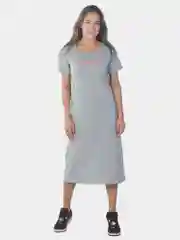 Платье женское dont fuss КП1422П4 серый меланж