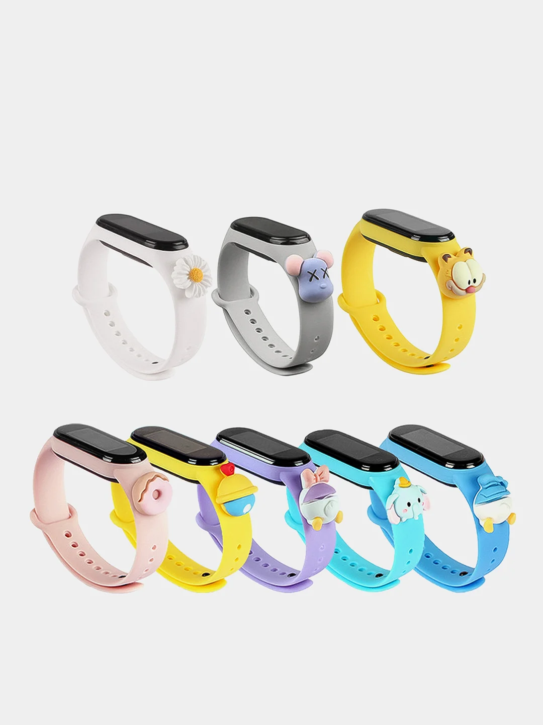 Ремешок на фитнес браслет Xiaomi mi band 3/4