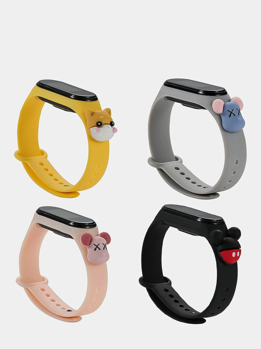 Ремешок на фитнес браслет Xiaomi mi band 3/4