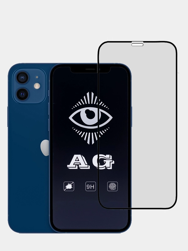 Матовое защитное стекло iPhone 7/8/ SE 2020 7+/8+ 11/XR 11PRO/XS 11 PRO MAX/XS MAX 12 mini