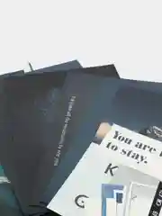 Голубой набор для с крапбукинга в папке-конверте на молнии