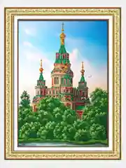 Набор для вышивания бисером Паутинка "Петергоф",  Б-1446