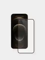 Защитное бронь стекло 30D для Iphone 12 Pro Max. Черное