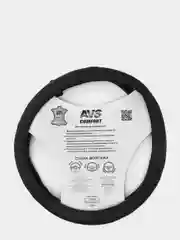 Оплетка на руль AVS, размер M, комбинированная, натуральная кожа, AVS GL920MB