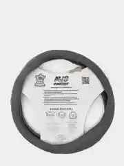 Оплетка на руль AVS, размер M, комбинированная, натуральная кожа, AVS GL920MB