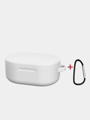 Чехол для наушников Xiaomi Airdots силиконовый+карабин