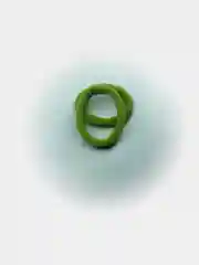 Зеленый резинки для волос