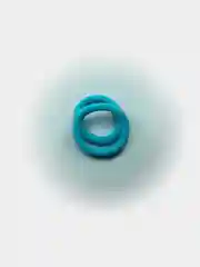 Бирюзовый резинки для волос