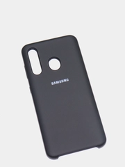 Силиконовый чехол с подложкой из микрофибры на Samsung A60