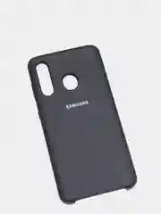 Силиконовый чехол с подложкой из микрофибры на Samsung A60
