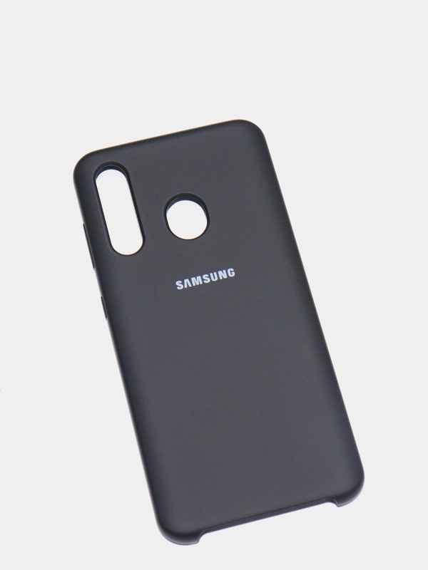 Силиконовый чехол с подложкой из микрофибры на Samsung A60