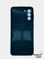 Зеленый чехол Samsung Galaxy S21+ силиконовый, имитация кожи