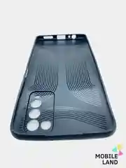 Зеленый чехол Honor 10X Lite силиконовый, имитация кожи