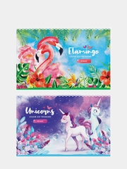 Альбом для рисования А4, 20л., "Magic world", на скрепке