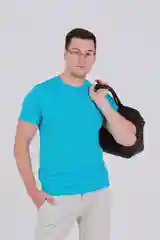 Мужская футболка, 100% хлопок, 9 расцветок