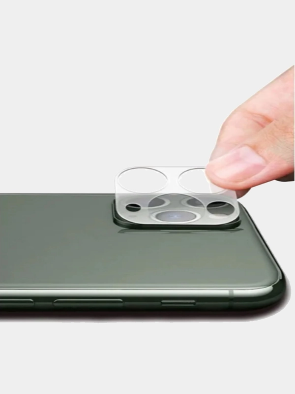 Защитное стекло противоударное для камеры iPhone 11, 11 Pro