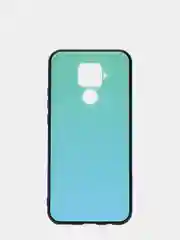 Багровый чехол противоударный, двухкомпонентный, на Huawei Mate 30 lite и Nova 5 I pro