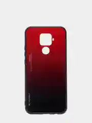 Багровый чехол противоударный, двухкомпонентный, на Huawei Mate 30 lite и Nova 5 I pro